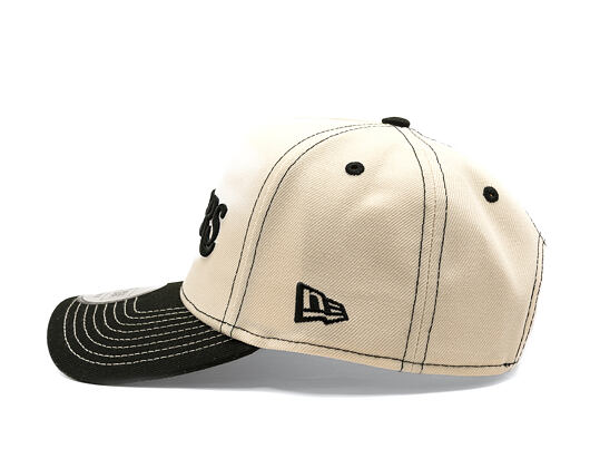 Kappe New Era - NBA City Icon 9FORTY A-Frame - LA Lakers - Cream / Black