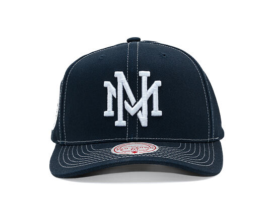 Kappe Mitchell & Ness  - Branded Baseline -Pro Crown Snapback - Navy