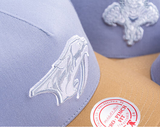 Kappe Mitchell & Ness  - NHL Frosted Peak - Pro Pinch Snapback - Nashville Predators - Blue/Green