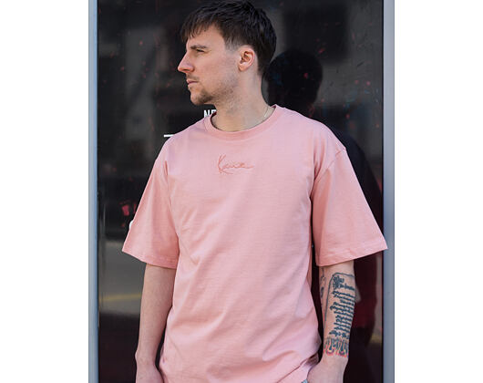 T-Shirt Karl Kani - Small Signature Essential Tee Pink