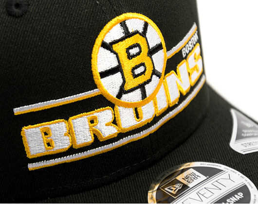 Kappe New Era - NHL Stated 9SEVENTY Stretch-Snap - Boston Bruins - Team Color