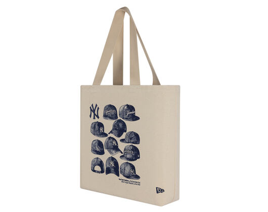 Tasche New Era - MLB Graphic Heavy Tote Bag - NY Yankees - Ivory