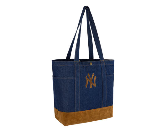 Tasche New Era - MLB Suede Denim Tote - NY Yankees - Navy