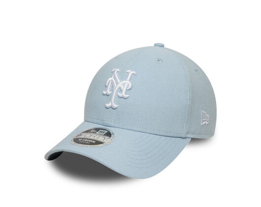 Kappe New Era - MLB Linen 9FORTY M-CROWN - NY Mets - Sky Blue