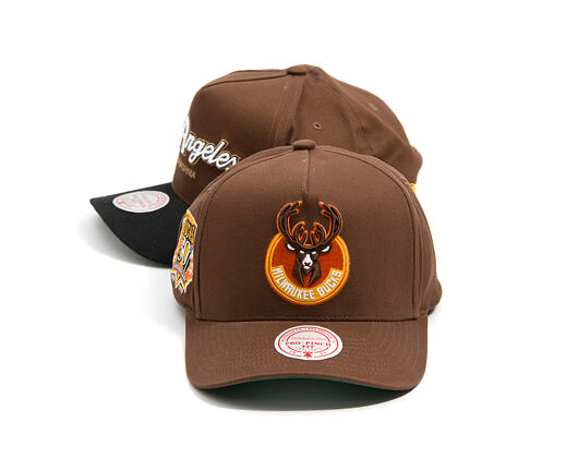 Kappe Mitchell & Ness - NBA - Chestnut Peak - Milwaukee Bucks - Brown