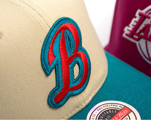 Kappe Mitchell & Ness - NBA - First Letter - Chicago Bulls - Sand/Blue