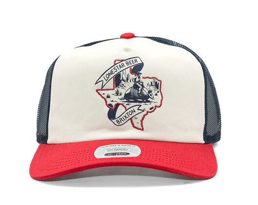 Kappe Brixton - Lonestar X Brixton Trucker - Red/White/Blue