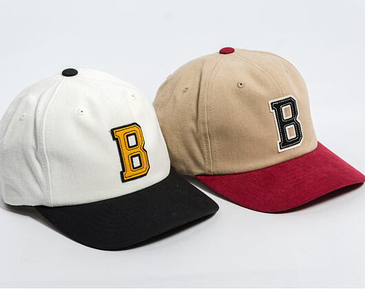 Kappe Brixton - Big B Mp Cap - Off White/Black/Mustard