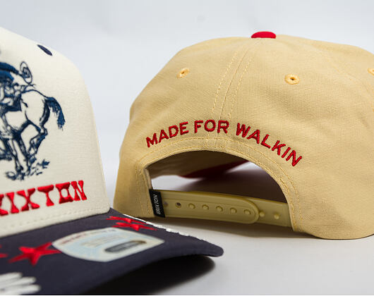 Kappe Brixton - Two Boots C Np Mp Snapback - Celestial Yellow/Red