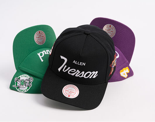 Kappe Mitchell & Ness - Player Script Hwc - NBA - Philadelphia 76Ers - Allen Iverson - Black