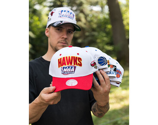 Kappe Mitchell & Ness - Post Season Hwc - NBA - Atlanta Hawks - White