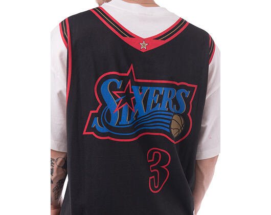 T-Shirt Mitchell & Ness - Best In Class - 1997 - NBA - Philadelphia 76Ers - Allen Iverson - Black