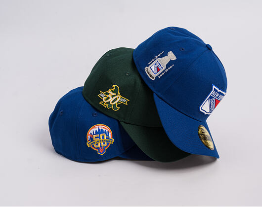 Kappe New Era - MLB "Anniversary Patch" 59FORTY A-Frame - Oakland Athletics - Team Color
