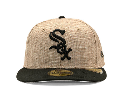 Kappe New Era - MLB "Summer Twine" 59FIFTY - Chicago White Sox - Team Color / Open Market Tan
