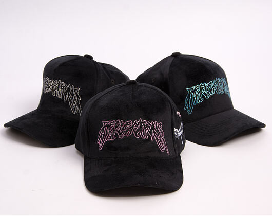 Kappe Reflection Luxury New Angel Cap - Black Pink Script