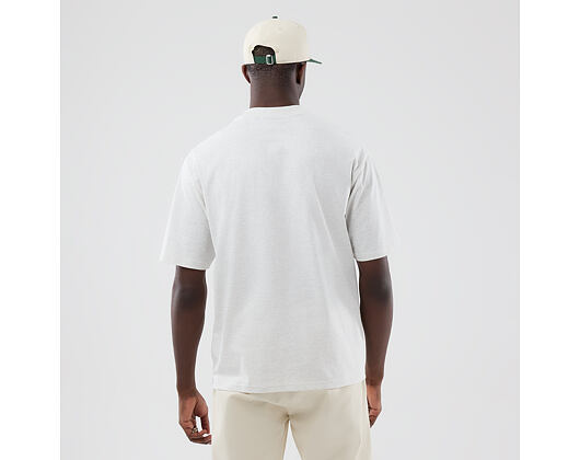 T-Shirt New Era - MLB Arch Graphic Oversized Tee - NY Yankees - Heather Grey