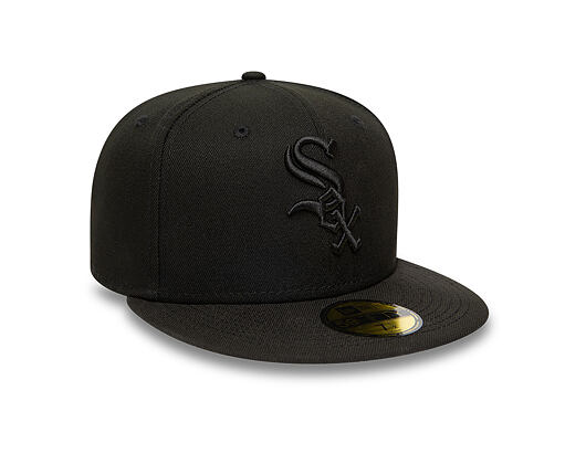 Kappe New Era - MLB Black on Black 59FIFTY - Chicago White Sox - Black