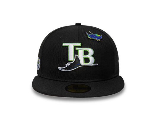 Kappe New Era - MLB IMAGE DROP 59FIFTY - Tampa Bay Rays - Black
