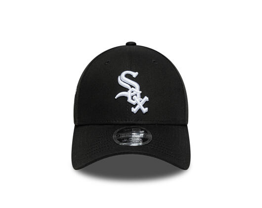 Kappe New Era - MLB Side Script 9FORTY M-CROWN - Chicago White Sox - Black