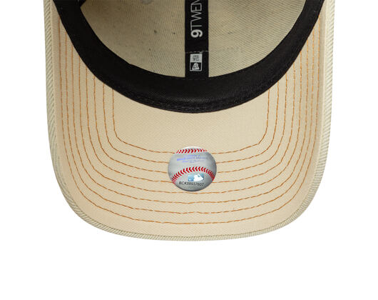 Damen Kappe New Era - MLB Denim 9TWENTY - NY Yankees - Cream