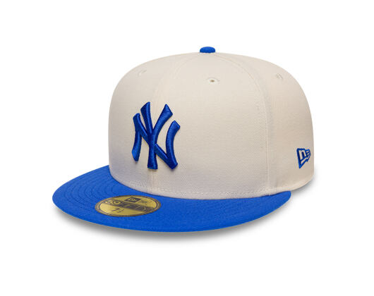 Kappe New Era - MLB Essential 59FIFTY - NY Yankees - Cream / Blue