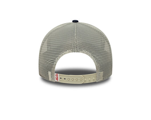 Kappe New Era - Branded Patch Denim 9FORTY A-Frame Trucker - Royal