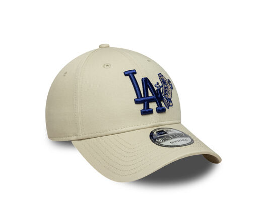 Kappe New Era - MLB Food Icon 9FORTY - LA Dodgers - Stone / Royal
