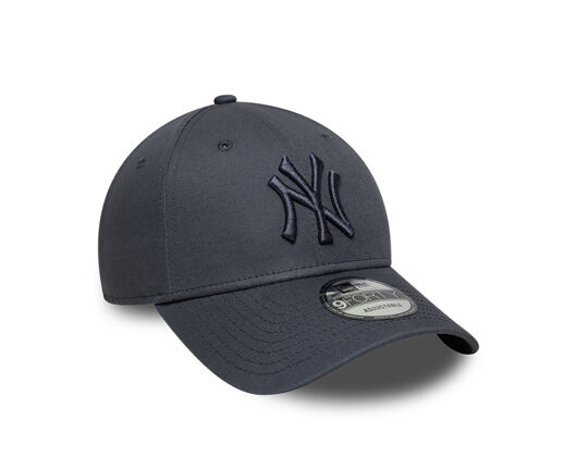 Kappe New Era - MLB League Essential 9FORTY - NY Yankees - Dark Concrete