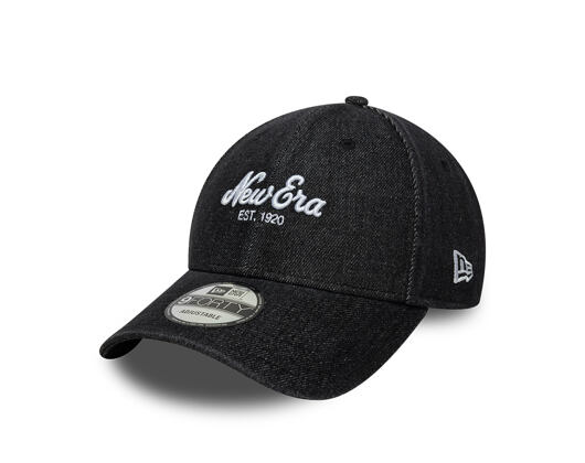 Kappe New Era - Branded Denim 9FORTY - Black
