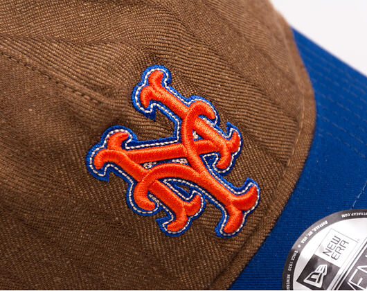 Kappe New Era × Three Looms - Chestnut Pinstripe 9TWENTY A-Frame - NY Mets