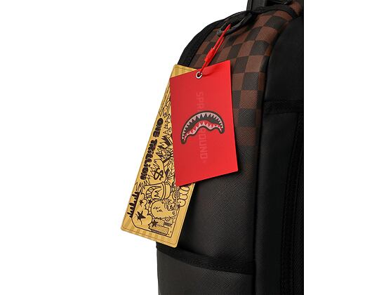 Rucksack Sprayground - Brown Check Ghost Drip Backpack