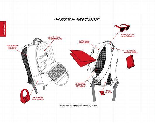 Rucksack Sprayground - Shoelace Shark Backpack