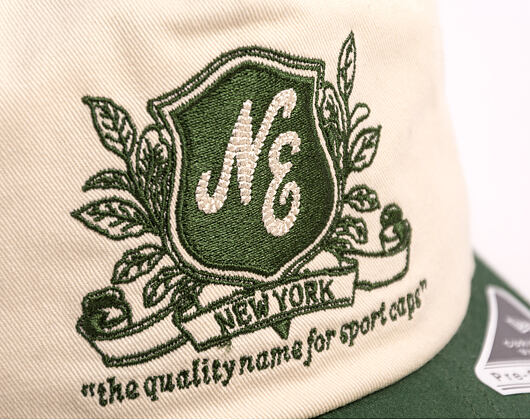 Kappe New Era - Branded Washed Graphic 19TWENTY - Cream / Cilantro Green