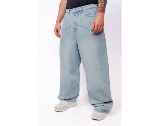 Jeans Karl Kani - Og K Washed Western Relaxed Baggy Jeans - Blau