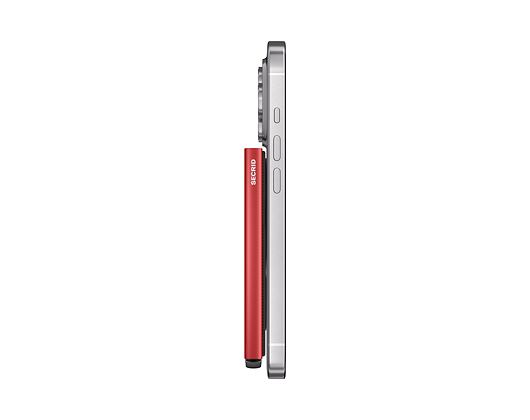 Kartenetui Secrid - Cardprotector Fluted for Magsafe Premium - Red