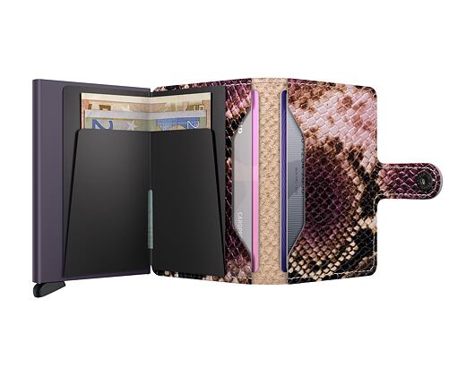 Geldbörse Secrid - Miniwallet Serpent - Purple