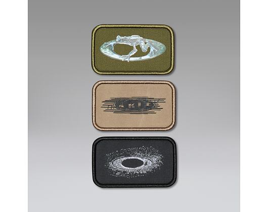 Flicken Oakley - Oakley Mod Patch Pack - Bark/Frog/Ellipse Pack