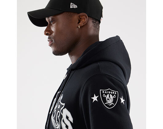Pullover New Era - NFL 2Way Hoodie Multi - Las Vegas Raiders - Black