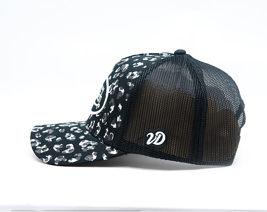 Damen Kappe Von Dutch - Baseball - Silver Leopard Foil - Camo