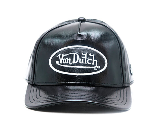 Damen Kappe Von Dutch - Baseball - Vinyl Patch - Black