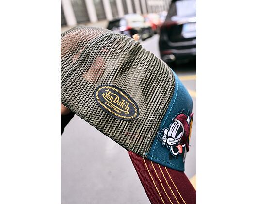 Kappe Von Dutch - Trucker - Patch & Print - Red / Navy
