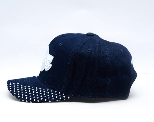Kappe Mitchell & Ness - NBA Run Stitch Pro Snapback - Los Angeles Lakers - Blue