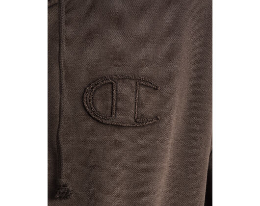 Pullover Champion - Washed Black Hoodie Full Zip Sweatshirt