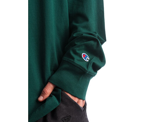 Langarmshirt Champion - Green Long Sleeve Crewneck T-Shirt