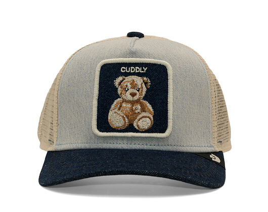 Kinder Kappe Goorin - Denim Cuddly Mini - Teddy Bear - Denim