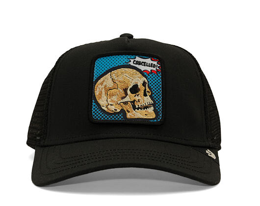 Kappe Goorin - Popart - Cancelled Skull - Black
