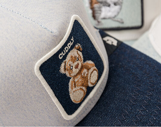 Kinder Kappe Goorin - Denim Cuddly Mini - Teddy Bear - Denim