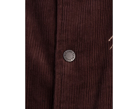 Jacke Karl Kani - Kani Jeans Corduroy Oversized College Jacket - Brown