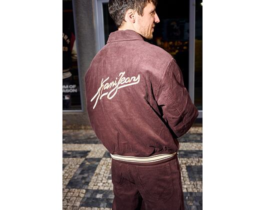 Jacke Karl Kani - Kani Jeans Corduroy Oversized College Jacket - Brown