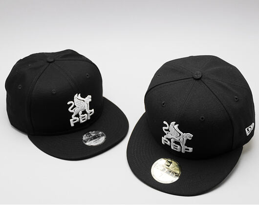 Kappe Prague Black Panthers 2017 59FIFTY Schwarz/Weiß
